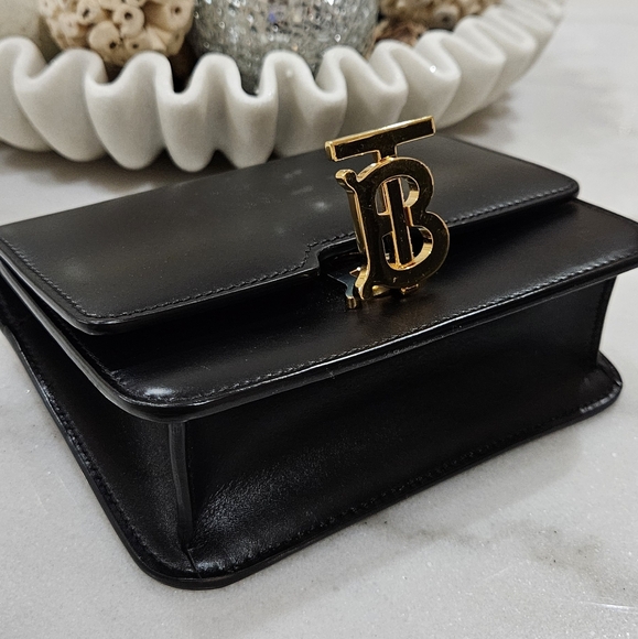 Burberry TB Belt Bag with Gold Logo Like New - Picture 10 of 11